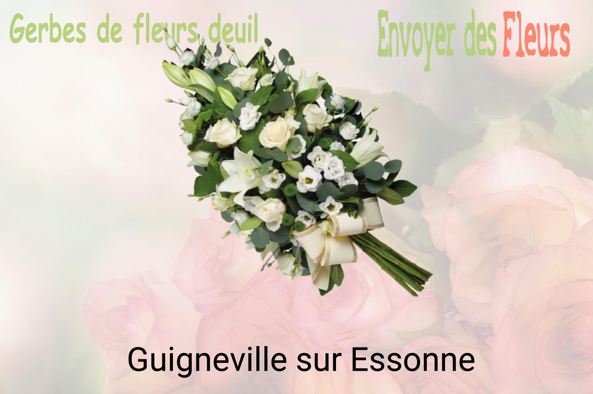 Gerbe de fleurs de deuil livrée à Guigneville-sur-Essonne