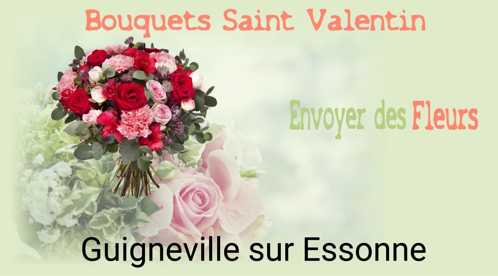 Roses de Saint-Valentin livrées à Guigneville-sur-Essonne